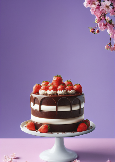 봄 벚꽃 라벤더